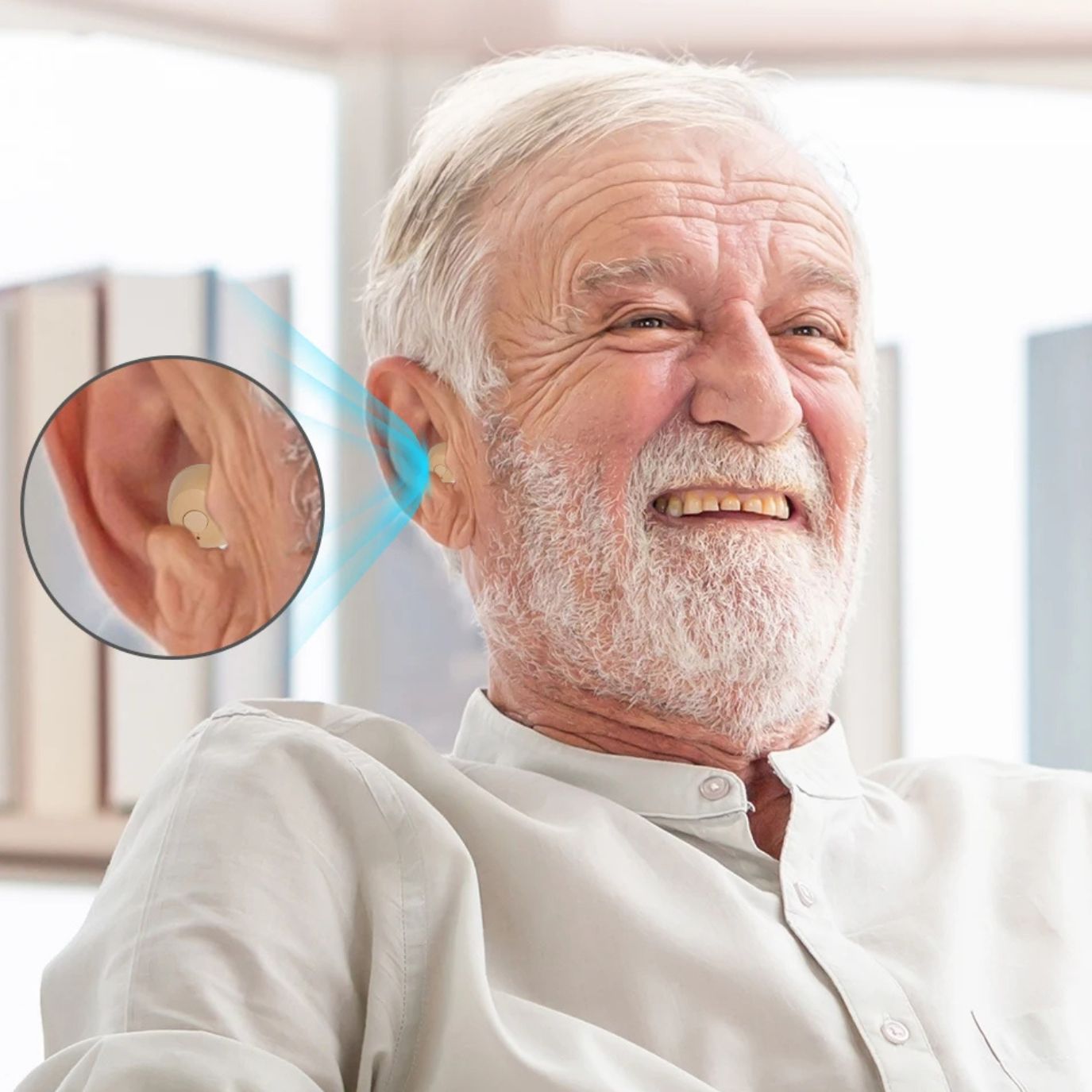 HeaSouls™ Tiny ITE Bluetooth Hearing Aids (App Controlled)